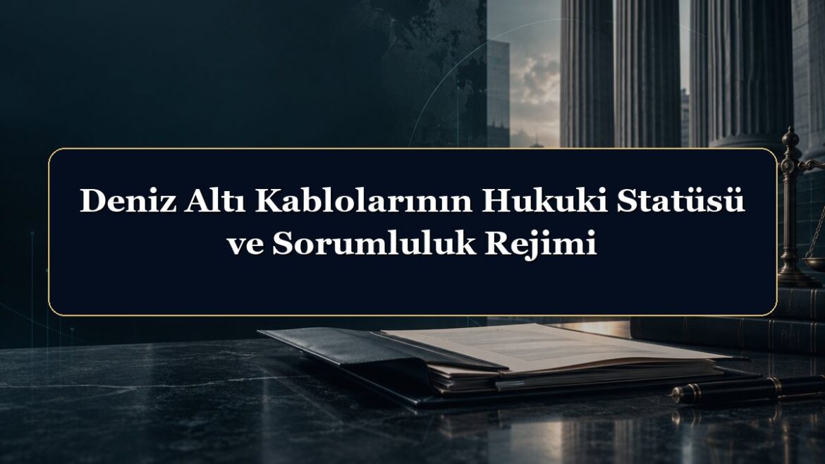 Deniz Altı Kablolarının Hukuki Statüsü ve Sorumluluk Rejimi