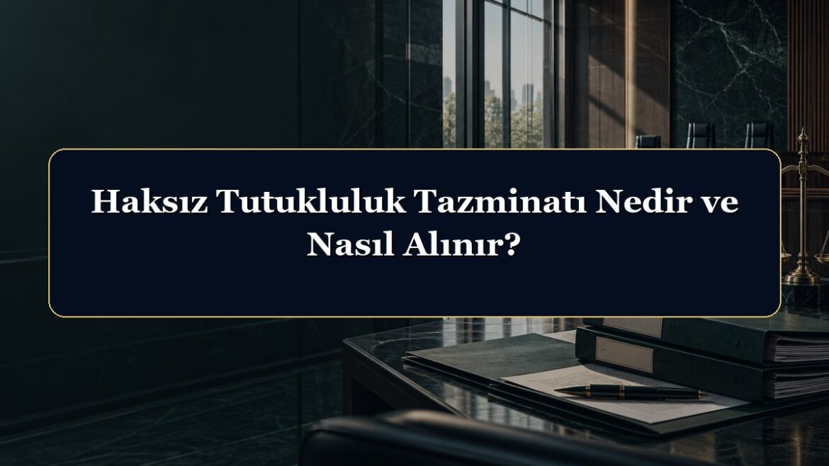 Haksız Tutukluluk Tazminatı Nedir ve Nasıl Alınır?