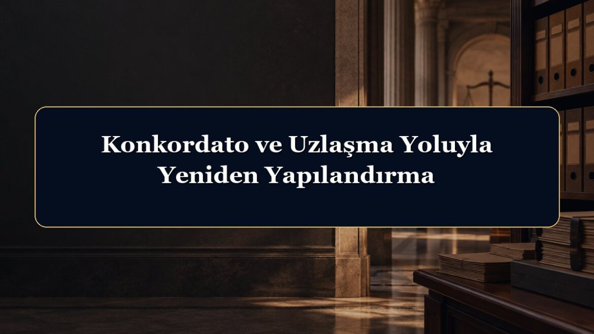 Konkordato ve Uzlaşma Yoluyla Yeniden Yapılandırma