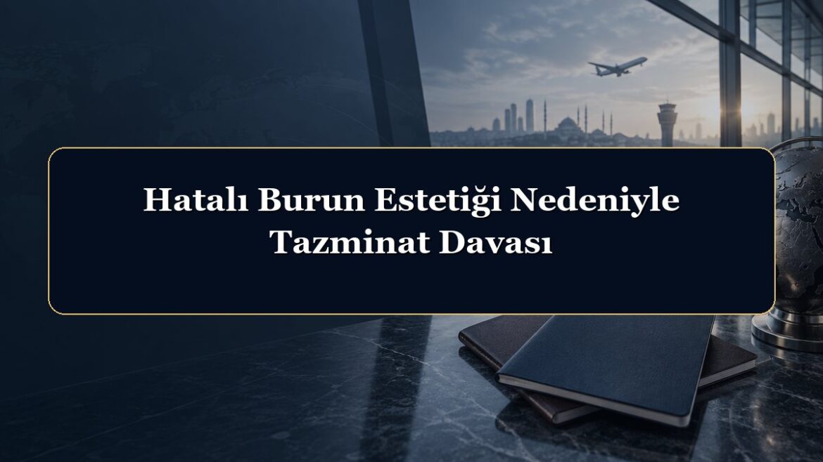 Hatalı Burun Estetiği Nedeniyle Tazminat Davası
