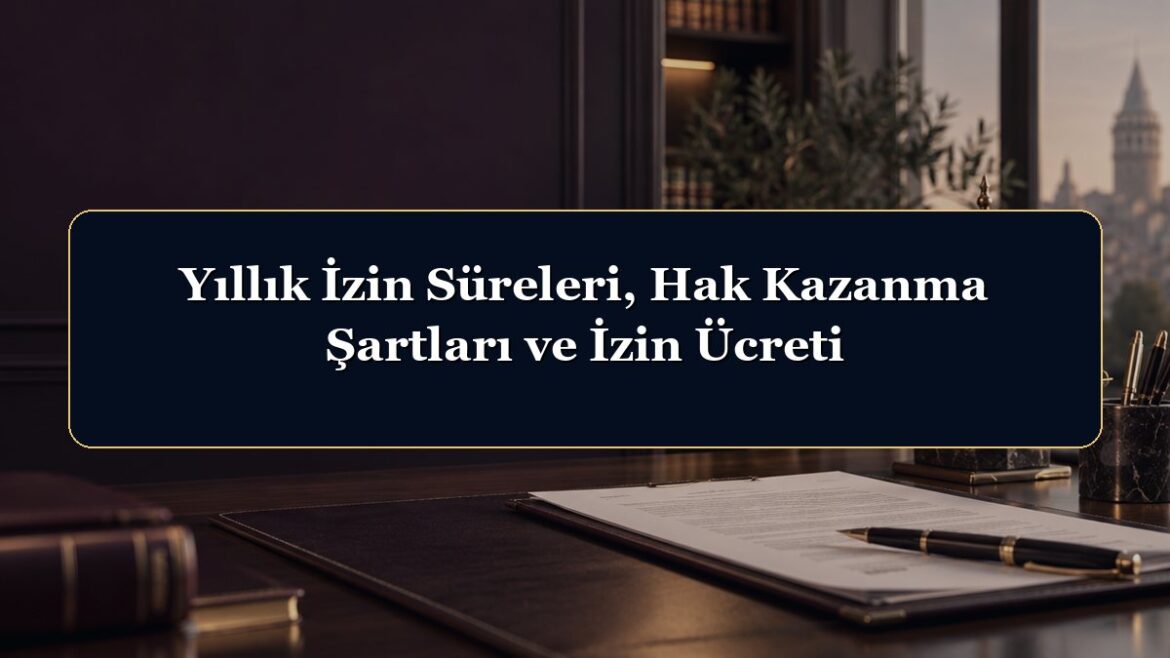 Yıllık İzin Süreleri, Hak Kazanma Şartları ve İzin Ücreti