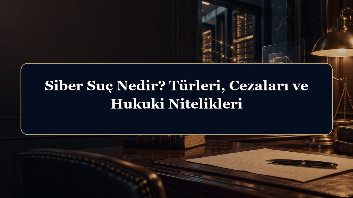 Siber Suç Nedir? Türleri, Cezaları ve Hukuki Nitelikleri