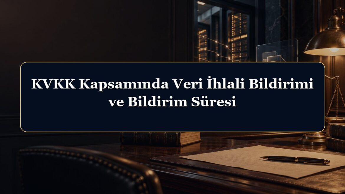 KVKK Kapsamında Veri İhlali Bildirimi ve Bildirim Süresi
