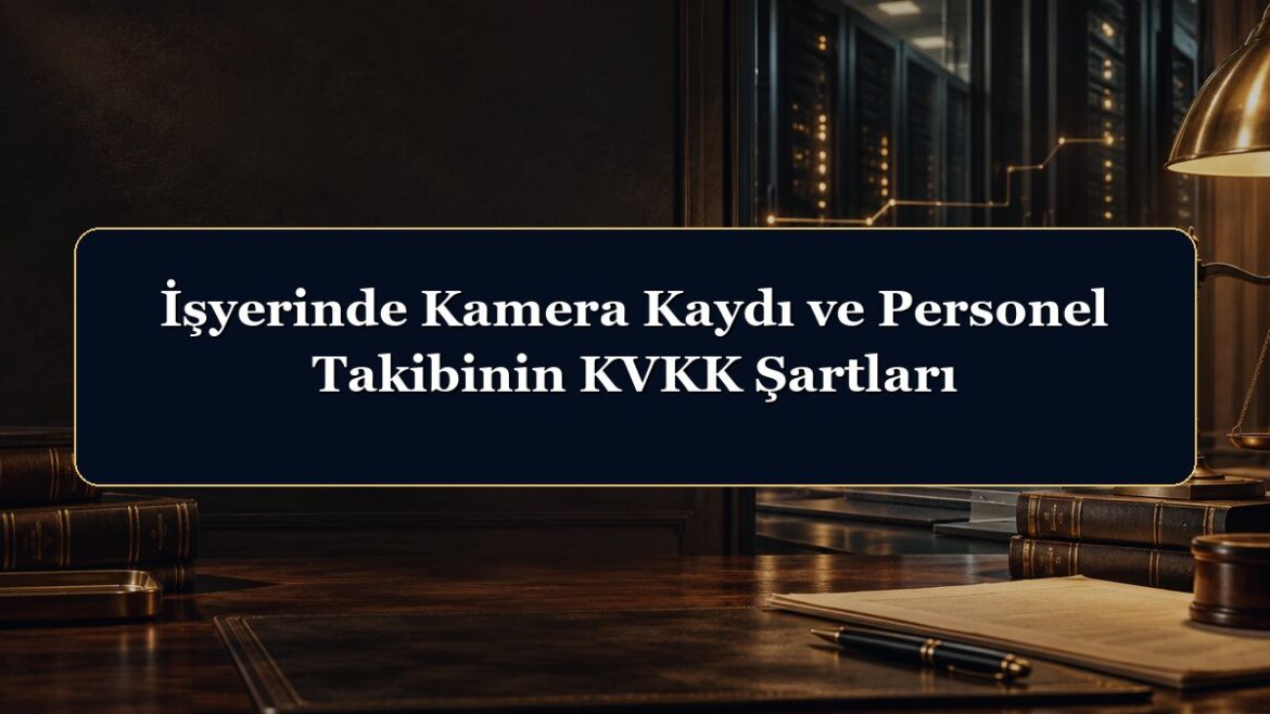 İşyerinde Kamera Kaydı ve Personel Takibinin KVKK Şartları