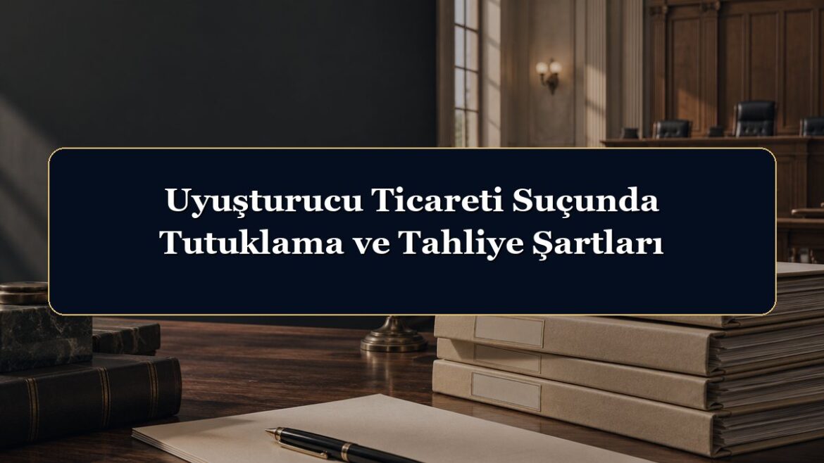 Uyuşturucu Ticareti Suçunda Tutuklama ve Tahliye Şartları