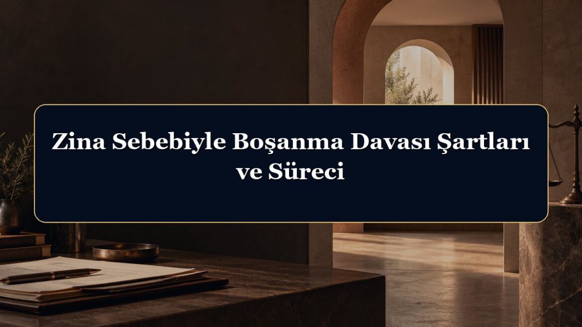 Zina Sebebiyle Boşanma Davası Şartları ve Süreci