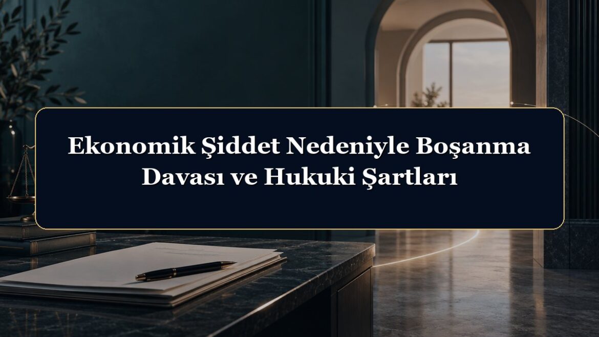 Ekonomik Şiddet Nedeniyle Boşanma Davası ve Hukuki Şartları