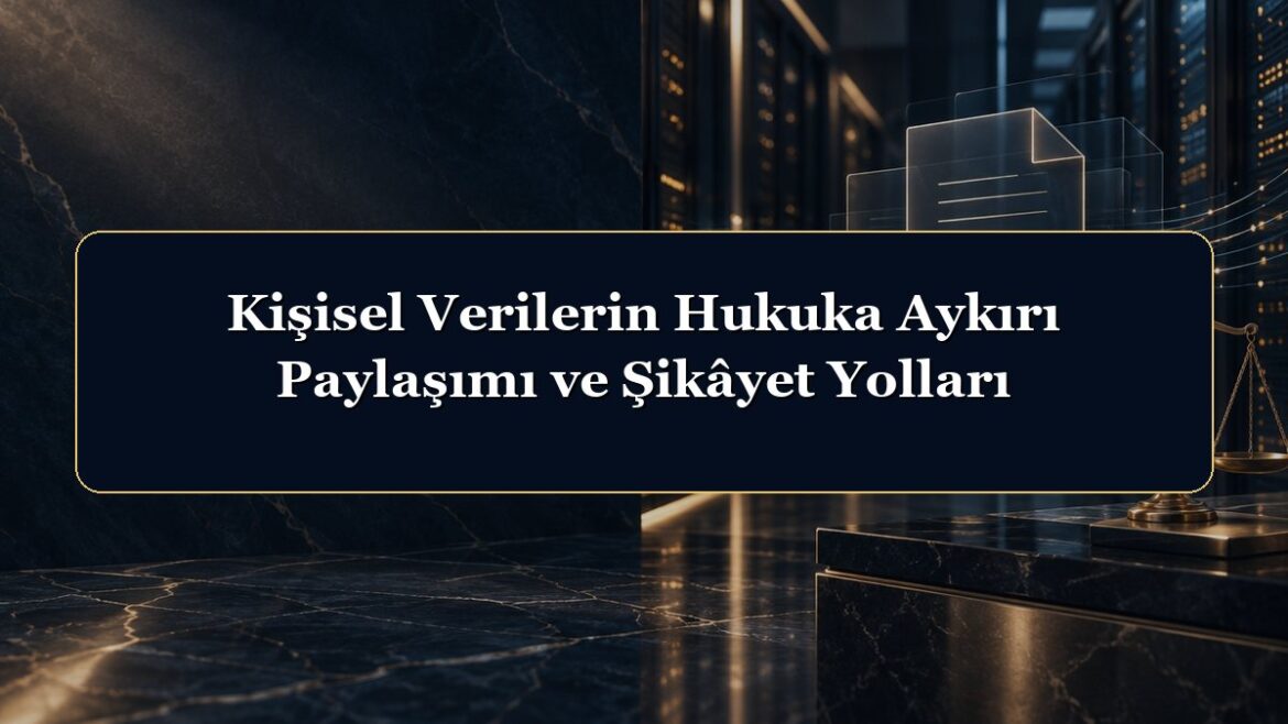 Kişisel Verilerin Hukuka Aykırı Paylaşımı ve Şikâyet Yolları