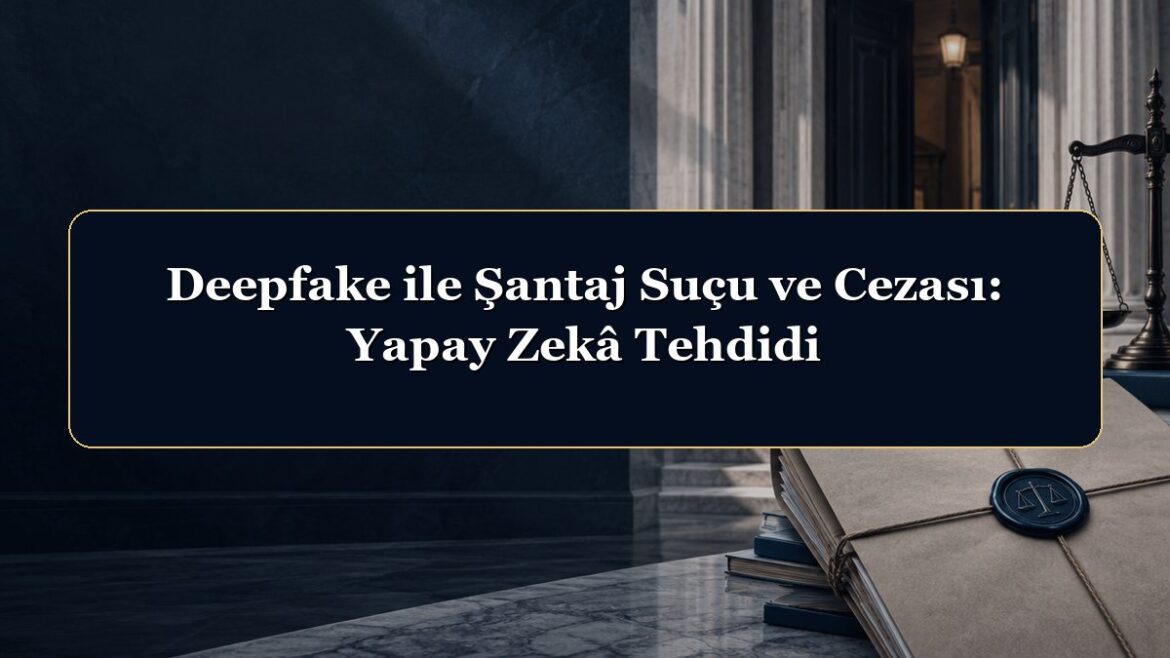 Deepfake ile Şantaj Suçu ve Cezası: Yapay Zekâ Tehdidi