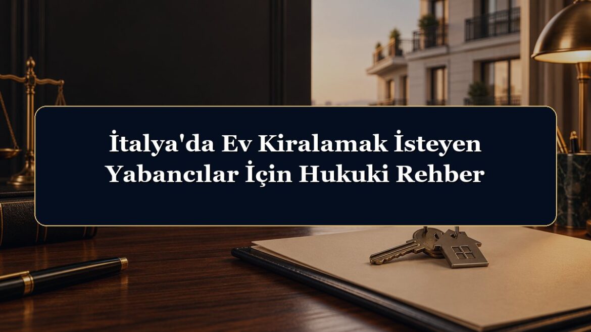 İtalya'da Ev Kiralamak İsteyen Yabancılar İçin Hukuki Rehber