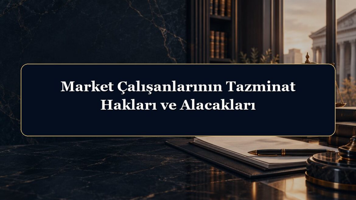 Market Çalışanlarının Tazminat Hakları ve Alacakları