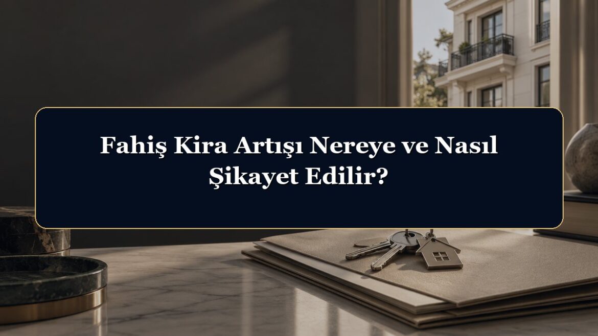 Fahiş Kira Artışı Nereye ve Nasıl Şikayet Edilir?