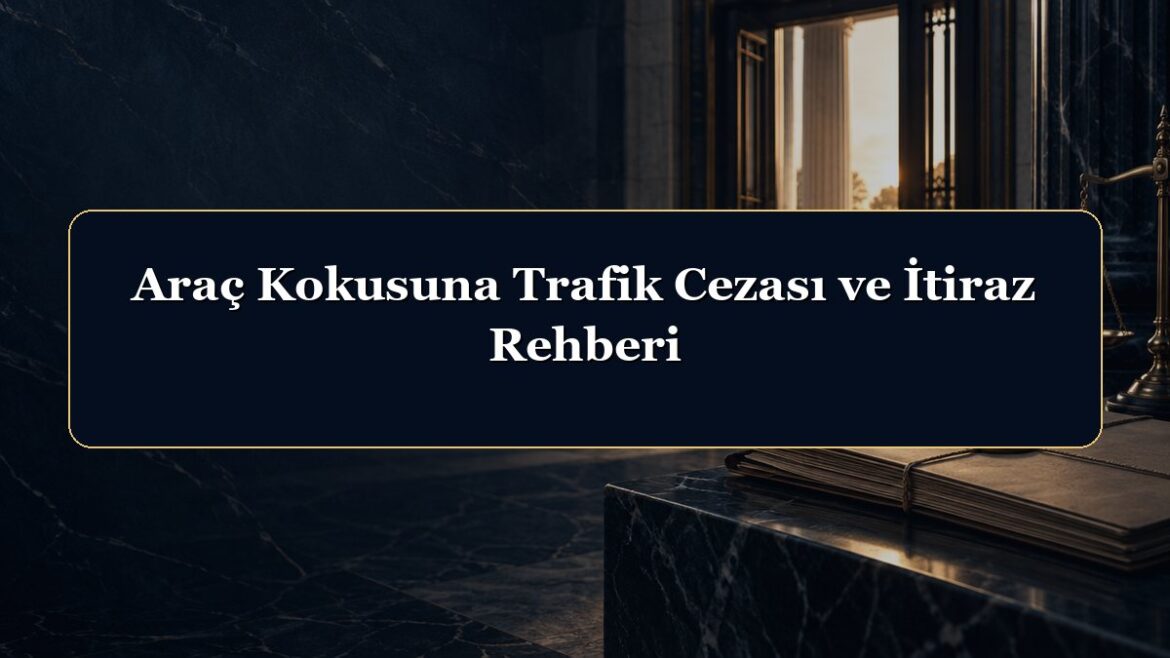 Araç Kokusuna Trafik Cezası ve İtiraz Rehberi