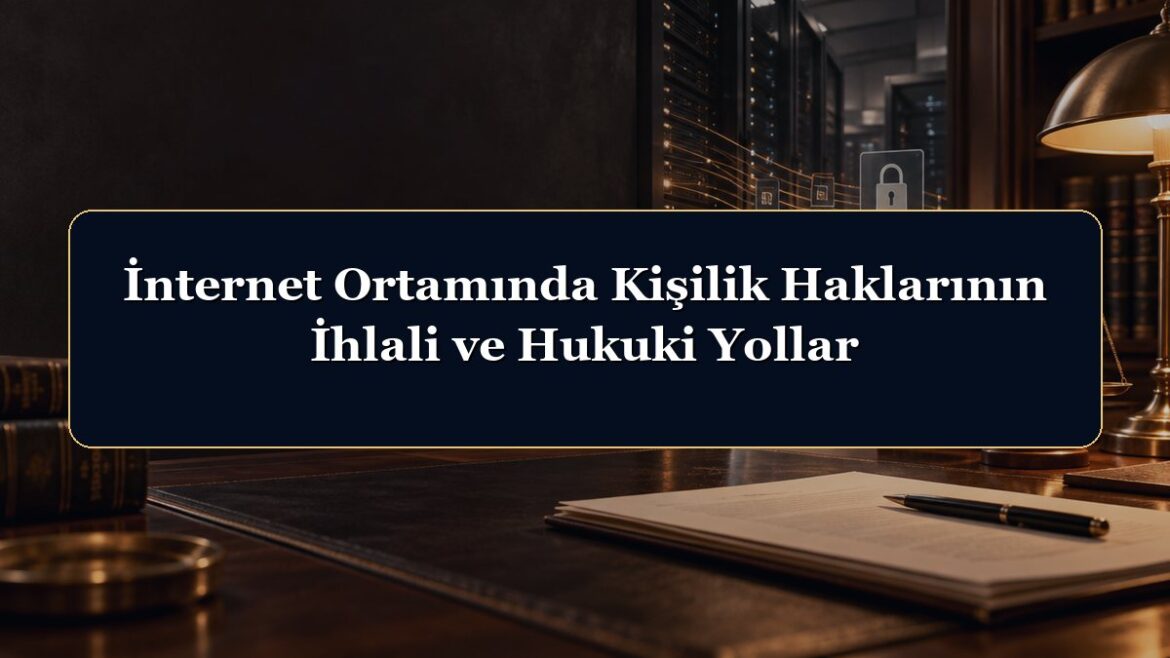 İnternet Ortamında Kişilik Haklarının İhlali ve Hukuki Yollar
