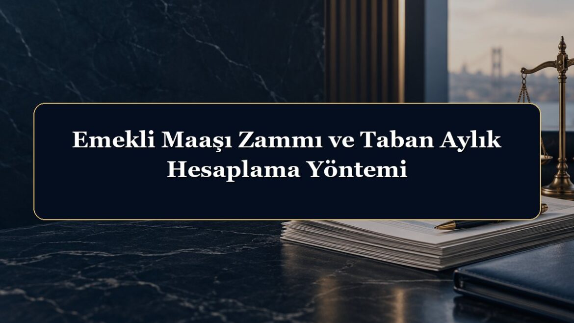 Emekli Maaşı Zammı ve Taban Aylık Hesaplama Yöntemi