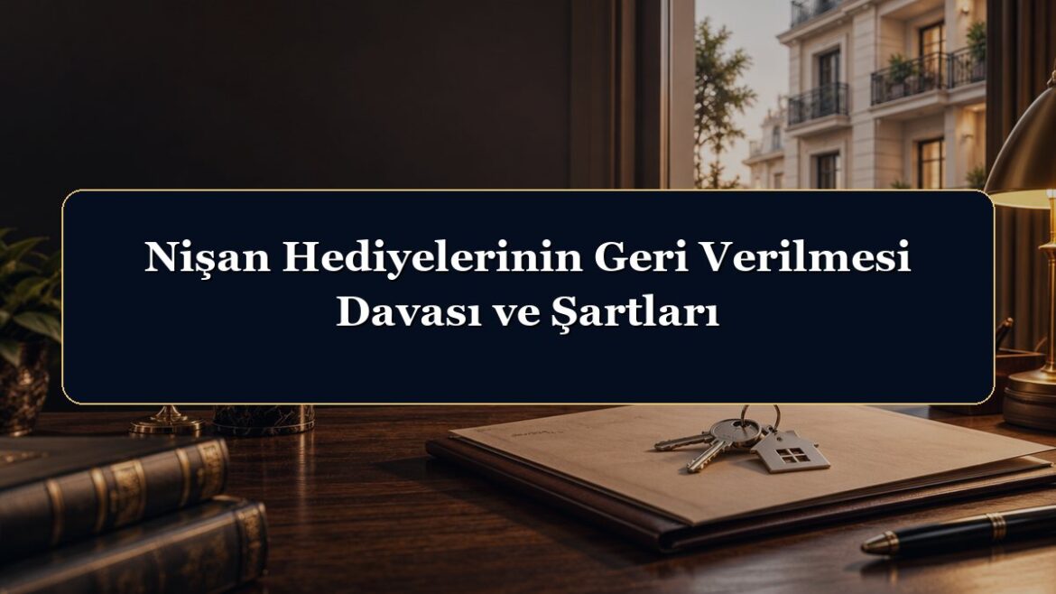 Nişan Hediyelerinin Geri Verilmesi Davası ve Şartları