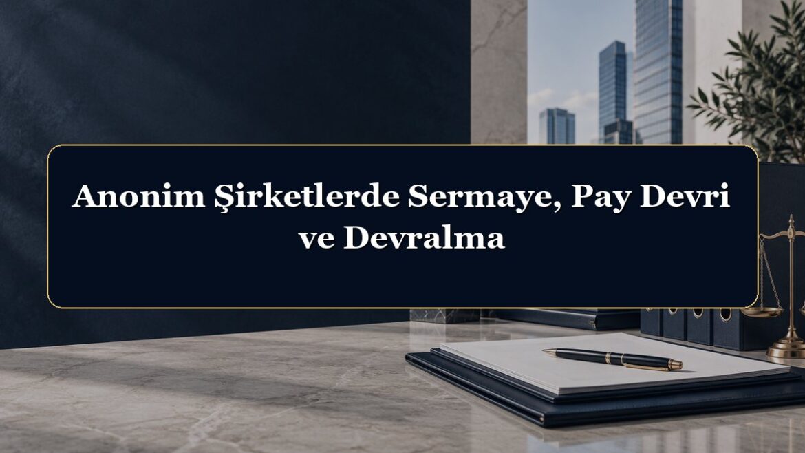 Anonim Şirketlerde Sermaye, Pay Devri ve Devralma