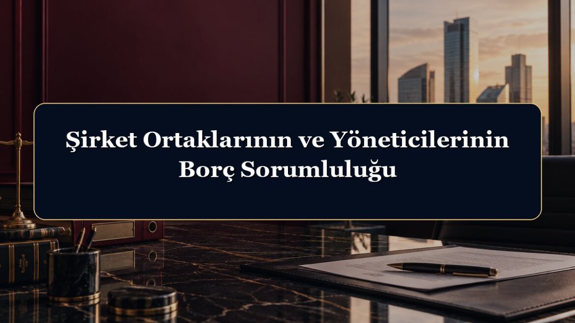 Şirket Ortaklarının ve Yöneticilerinin Borç Sorumluluğu