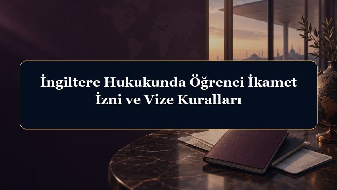 İngiltere Hukukunda Öğrenci İkamet İzni ve Vize Kuralları