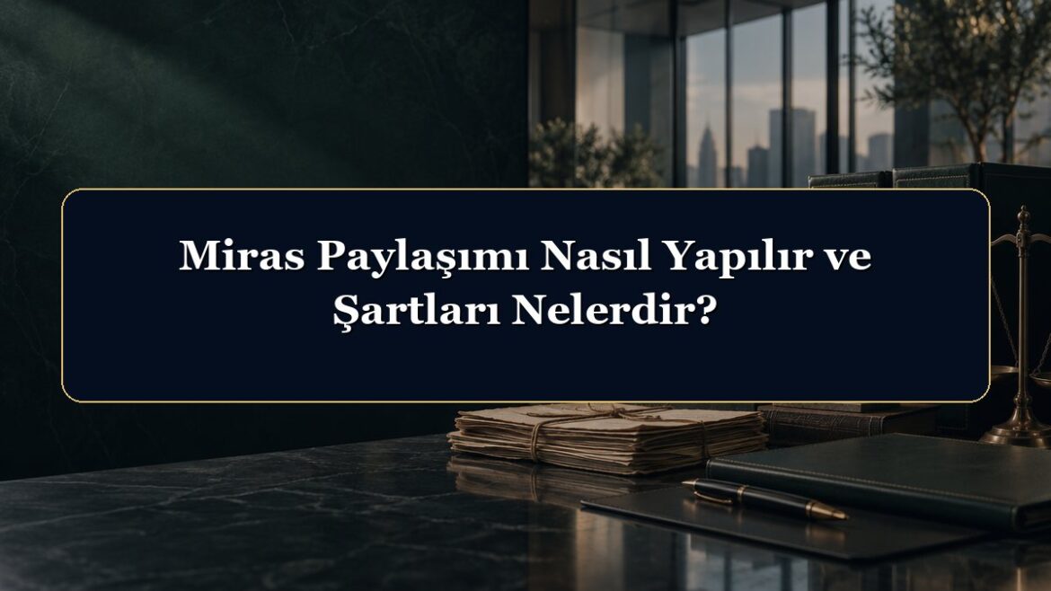Miras Paylaşımı Nasıl Yapılır ve Şartları Nelerdir?