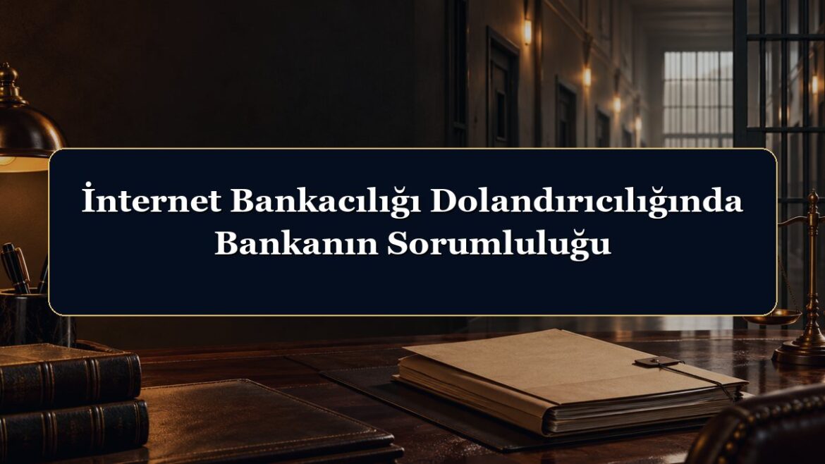 İnternet Bankacılığı Dolandırıcılığında Bankanın Sorumluluğu