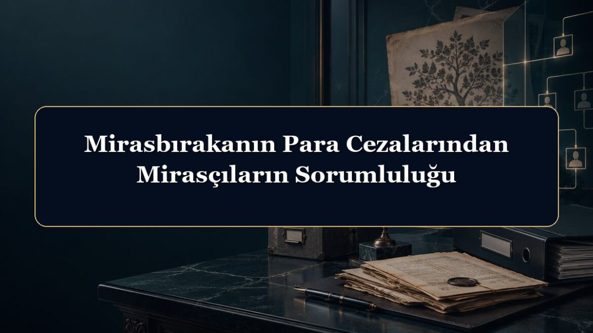 Mirasbırakanın Para Cezalarından Mirasçıların Sorumluluğu