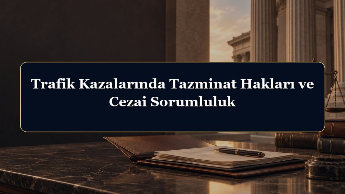 Trafik Kazalarında Tazminat Hakları ve Cezai Sorumluluk