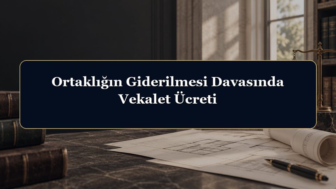 Ortaklığın Giderilmesi Davasında Vekalet Ücreti