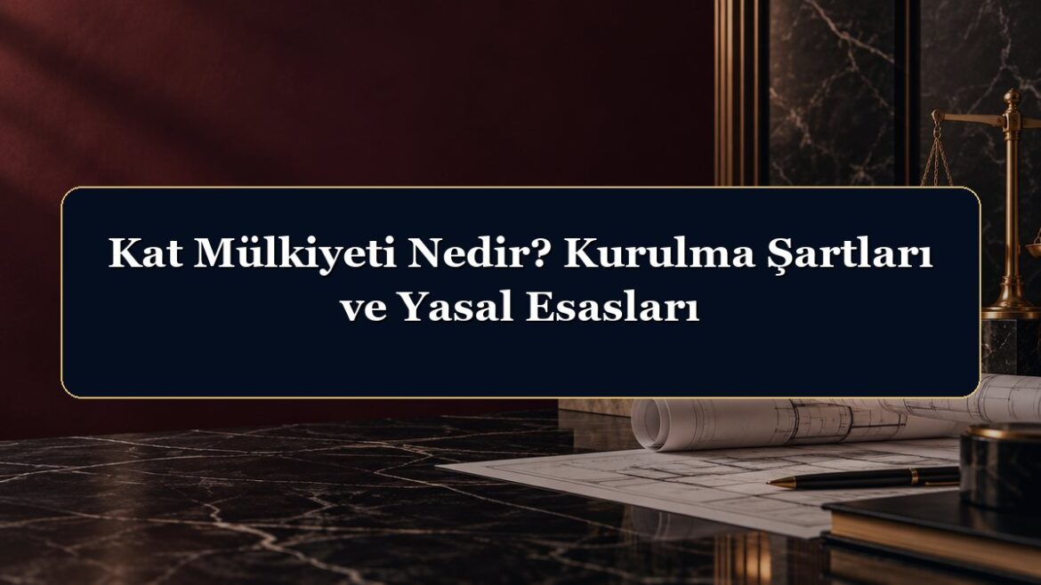 Kat Mülkiyeti Nedir? Kurulma Şartları ve Yasal Esasları