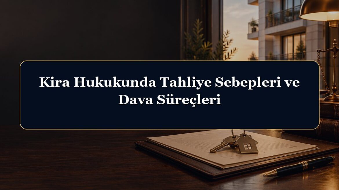 Kira Hukukunda Tahliye Sebepleri ve Dava Süreçleri