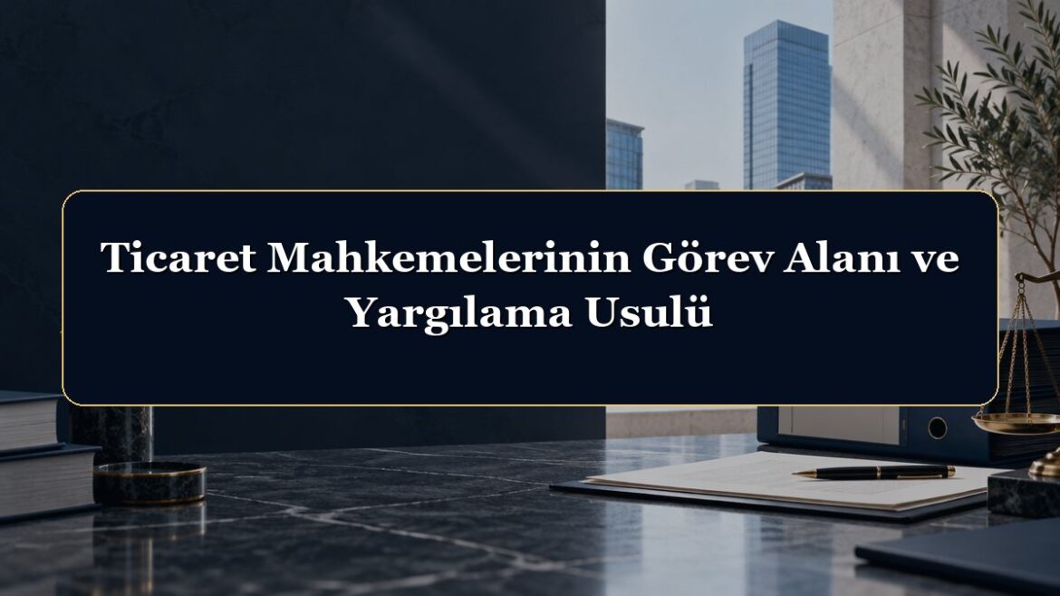 Ticaret Mahkemelerinin Görev Alanı ve Yargılama Usulü