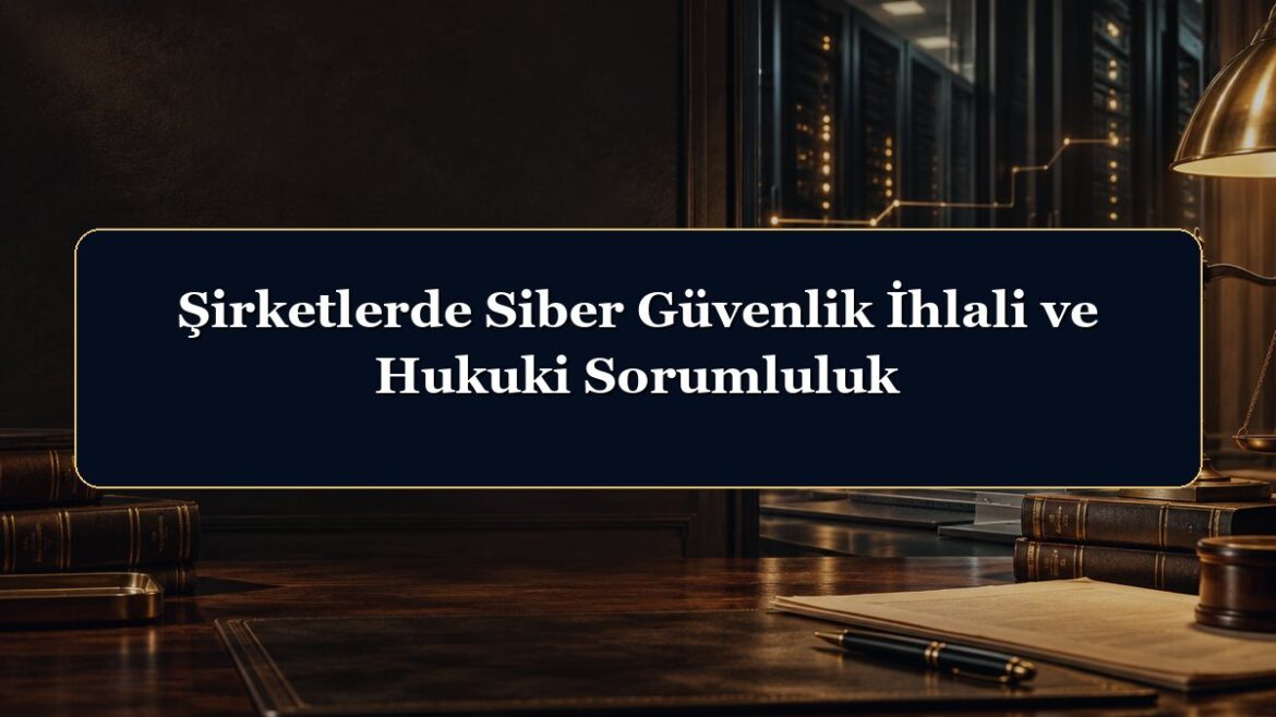 Şirketlerde Siber Güvenlik İhlali ve Hukuki Sorumluluk