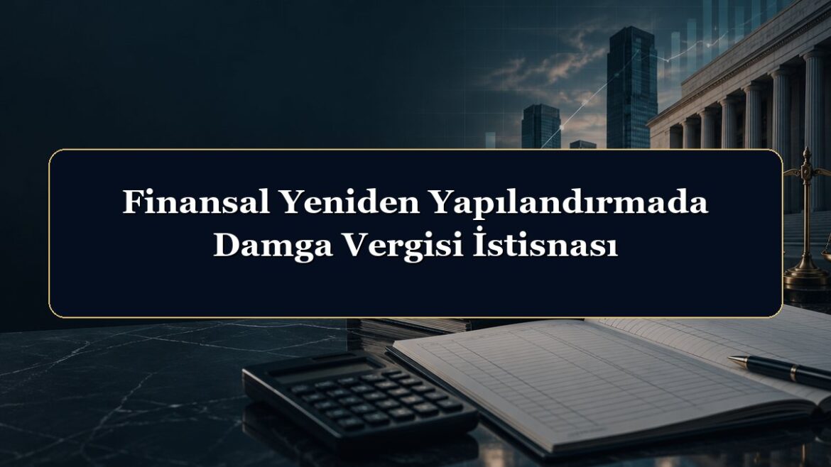 Finansal Yeniden Yapılandırmada Damga Vergisi İstisnası