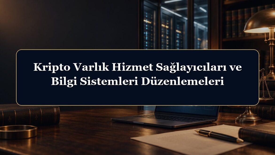 Kripto Varlık Hizmet Sağlayıcıları ve Bilgi Sistemleri Düzenlemeleri