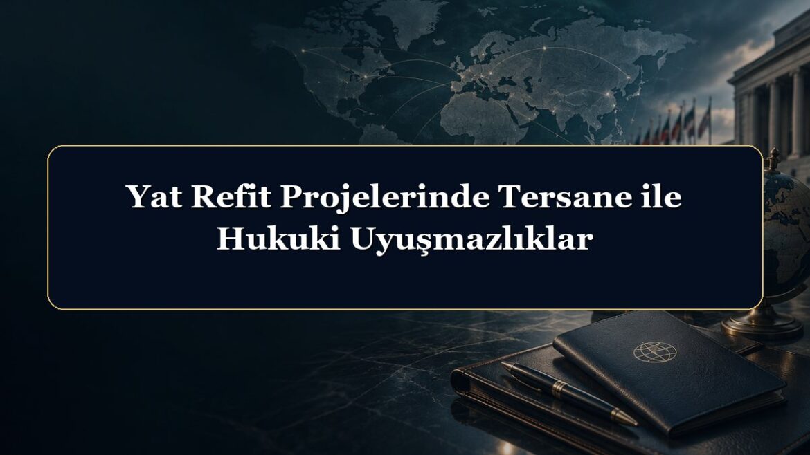 Yat Refit Projelerinde Tersane ile Hukuki Uyuşmazlıklar