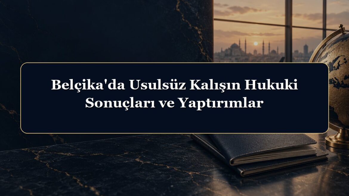 Belçika'da Usulsüz Kalışın Hukuki Sonuçları ve Yaptırımlar