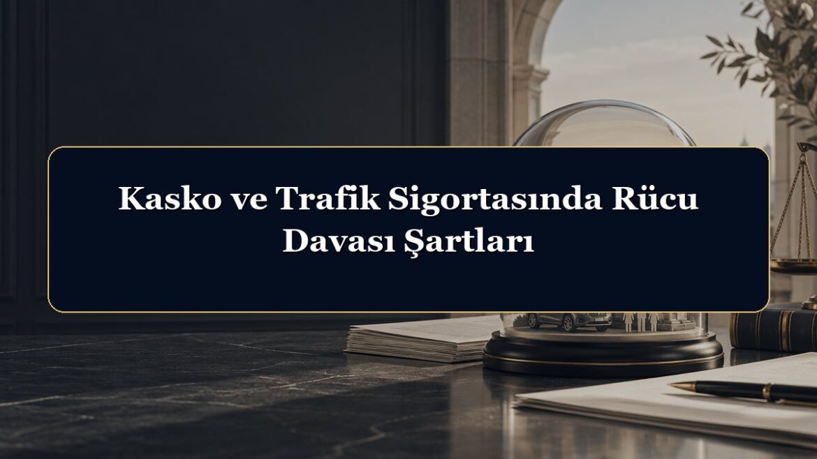 Kasko ve Trafik Sigortasında Rücu Davası Şartları
