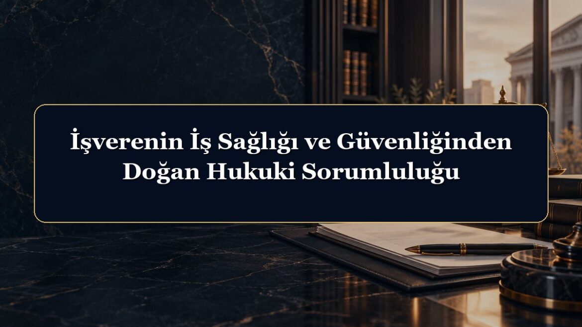 İşverenin İş Sağlığı ve Güvenliğinden Doğan Hukuki Sorumluluğu