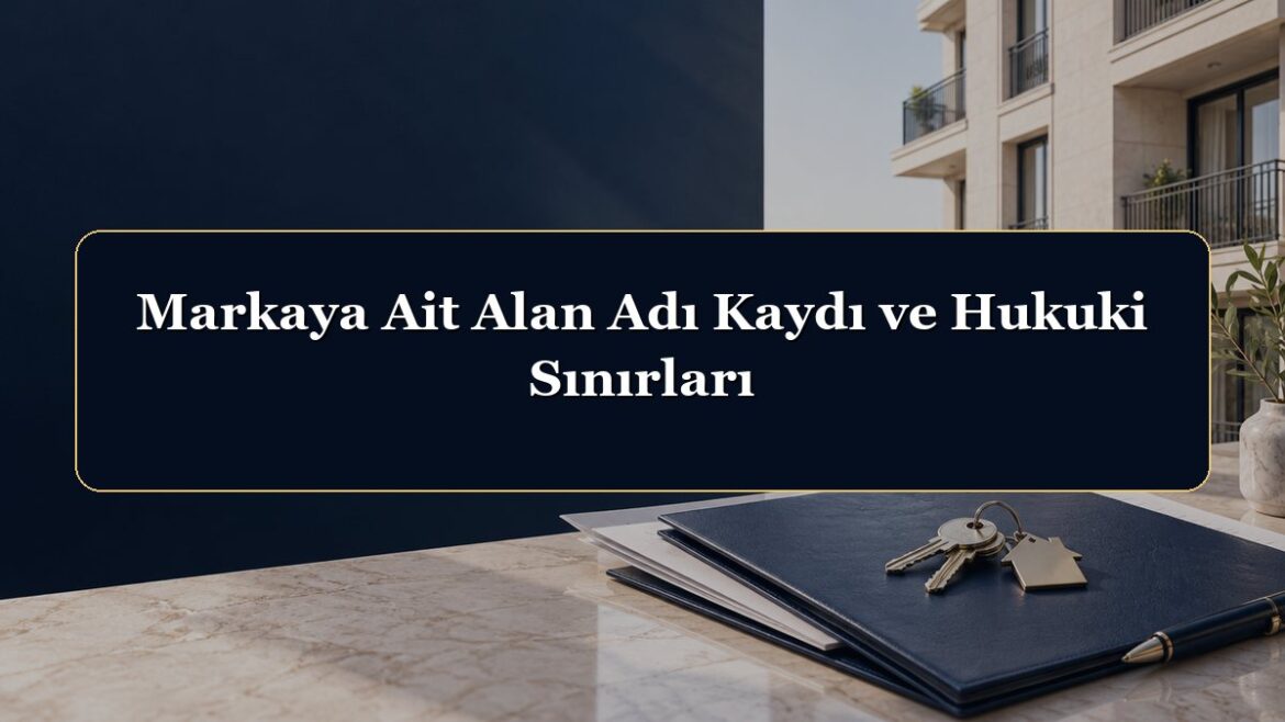 Markaya Ait Alan Adı Kaydı ve Hukuki Sınırları