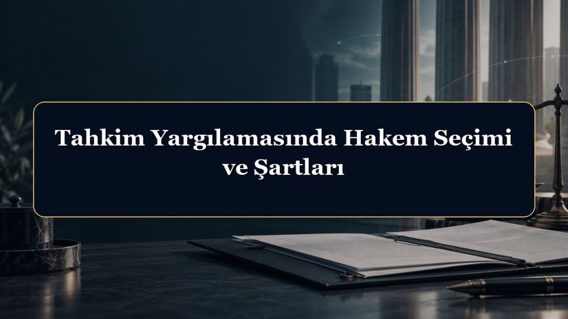Tahkim Yargılamasında Hakem Seçimi ve Şartları