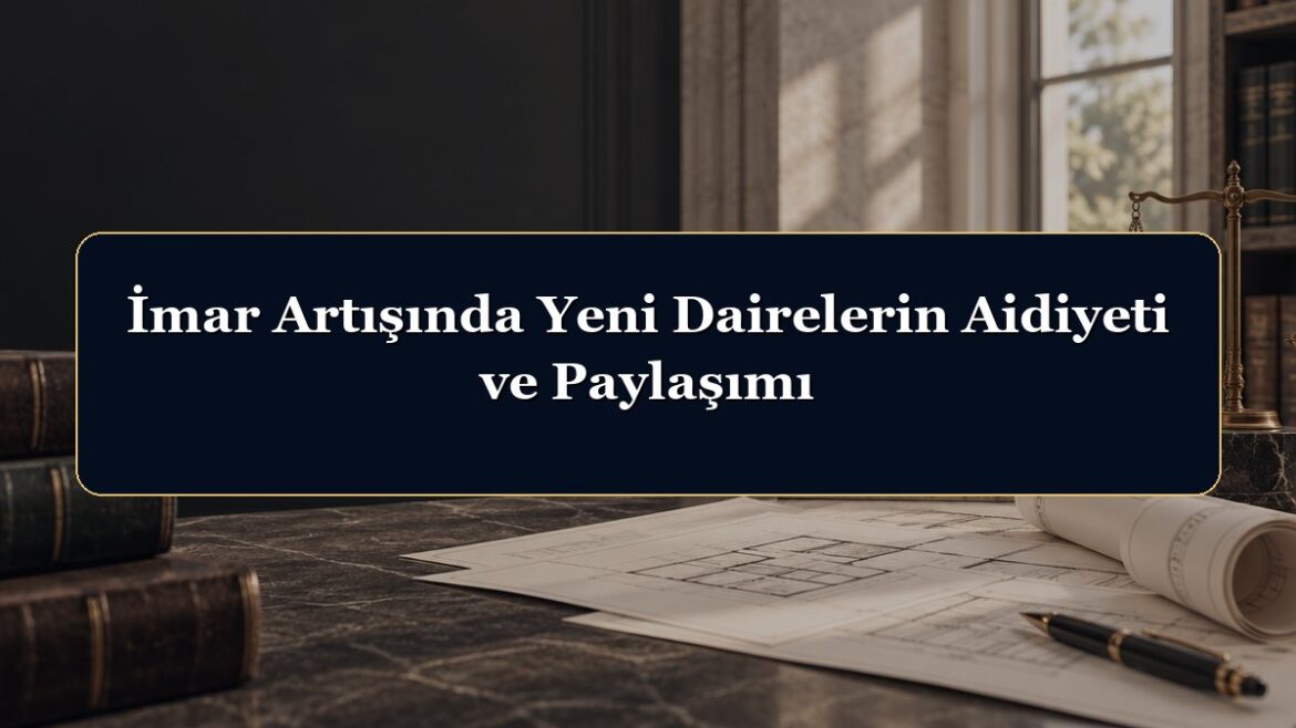 İmar Artışında Yeni Dairelerin Aidiyeti ve Paylaşımı