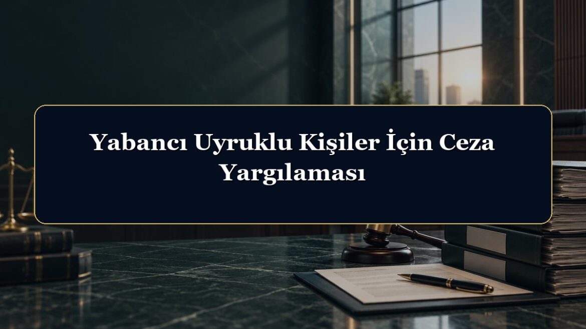 Yabancı Uyruklu Kişiler İçin Ceza Yargılaması