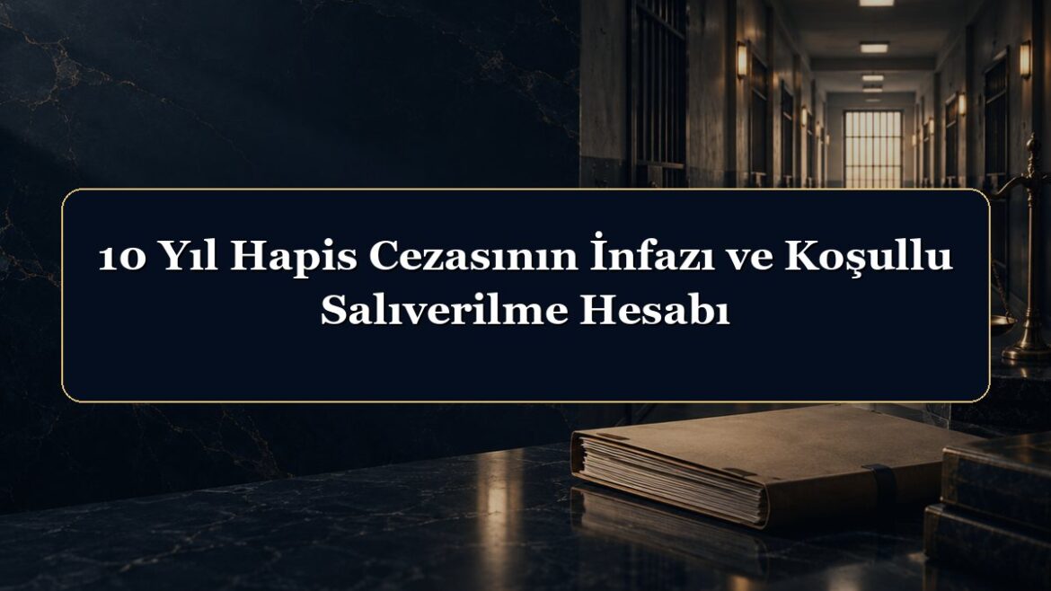 10 Yıl Hapis Cezasının İnfazı ve Koşullu Salıverilme Hesabı