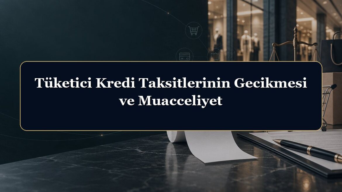Tüketici Kredi Taksitlerinin Gecikmesi ve Muacceliyet