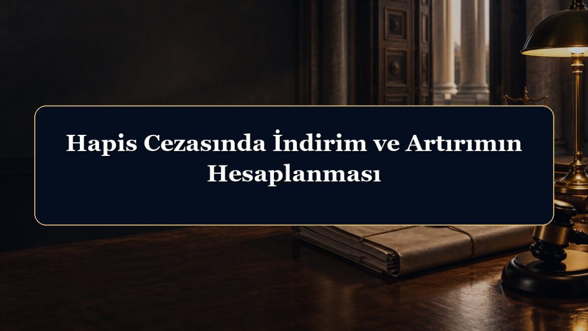 Hapis Cezasında İndirim ve Artırımın Hesaplanması