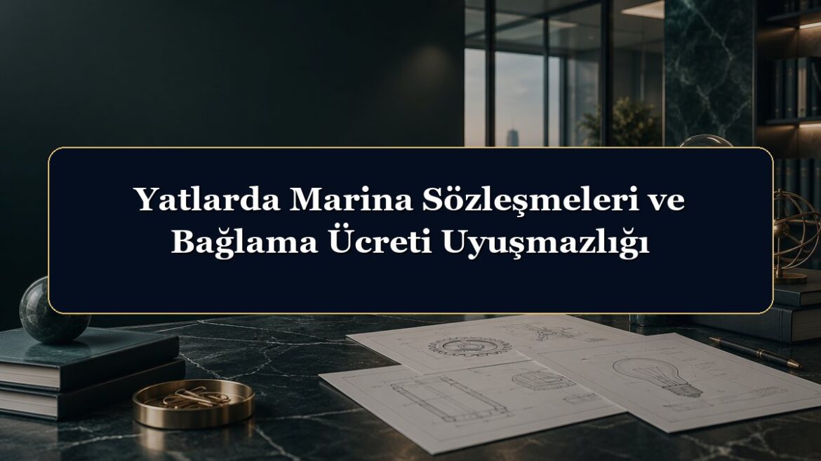 Yatlarda Marina Sözleşmeleri ve Bağlama Ücreti Uyuşmazlığı