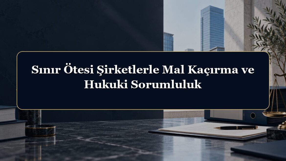 Sınır Ötesi Şirketlerle Mal Kaçırma ve Hukuki Sorumluluk