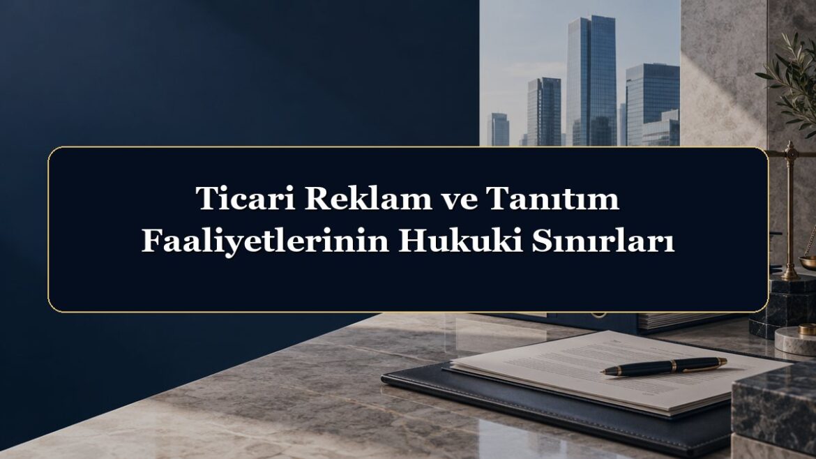 Ticari Reklam ve Tanıtım Faaliyetlerinin Hukuki Sınırları