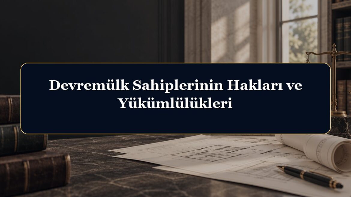 Devremülk Sahiplerinin Hakları ve Yükümlülükleri