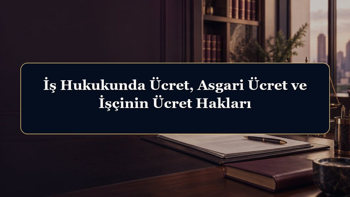 İş Hukukunda Ücret, Asgari Ücret ve İşçinin Ücret Hakları